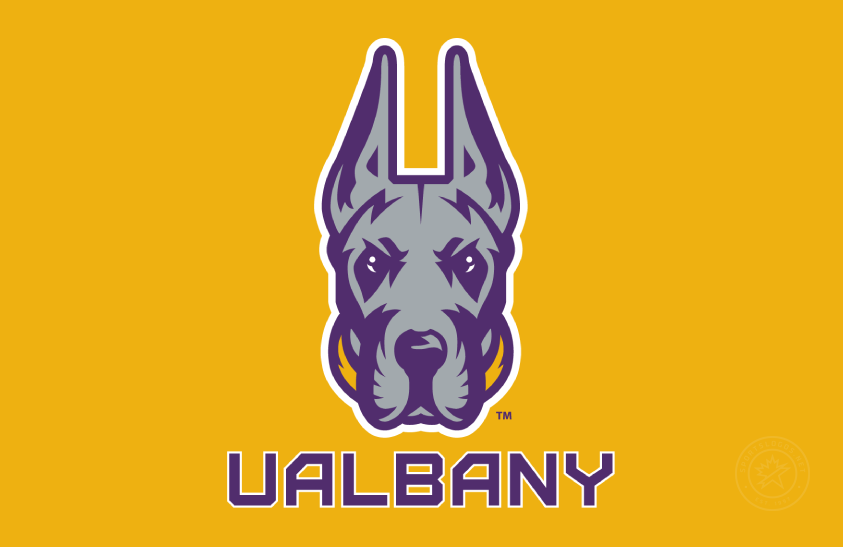 Albany Great Danes 2023-Pres Alt on Dark Logo diy iron on heat transfer